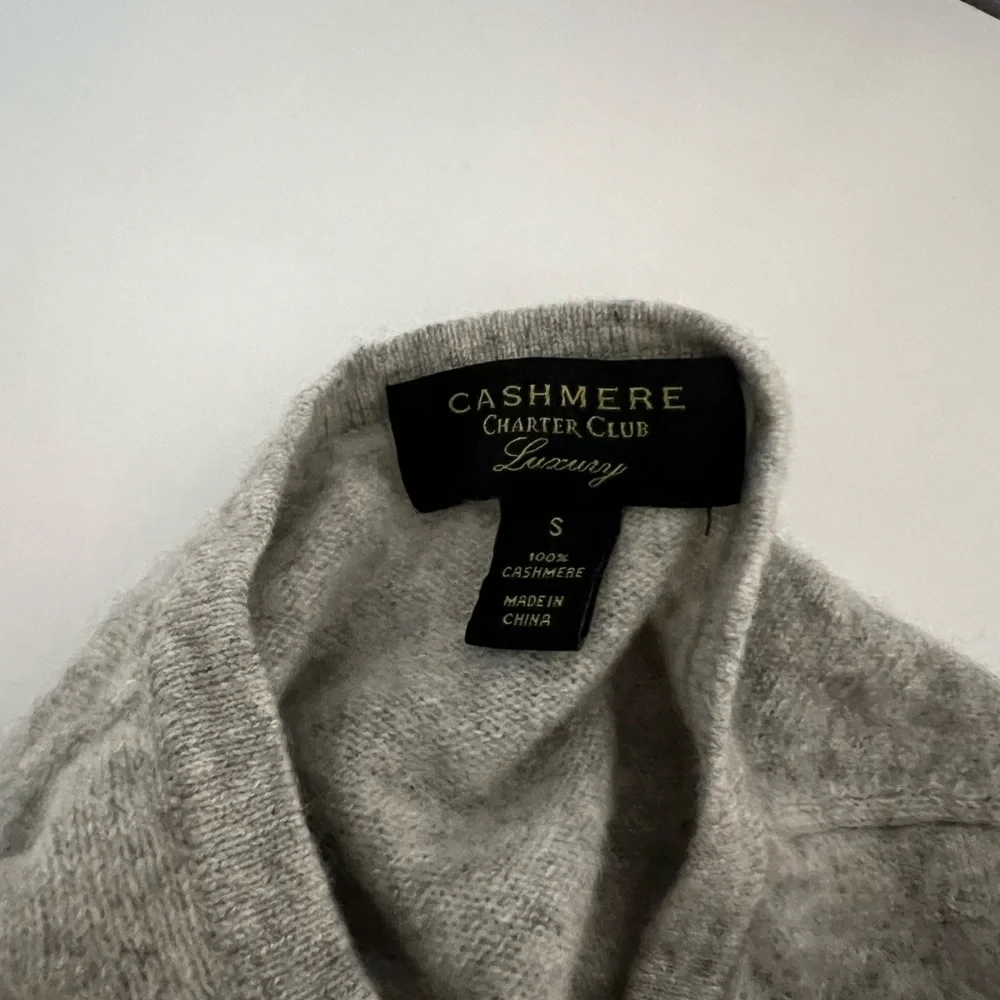 Charter Club Crew-neck Cashmere Sweater - Picture 6 of 6